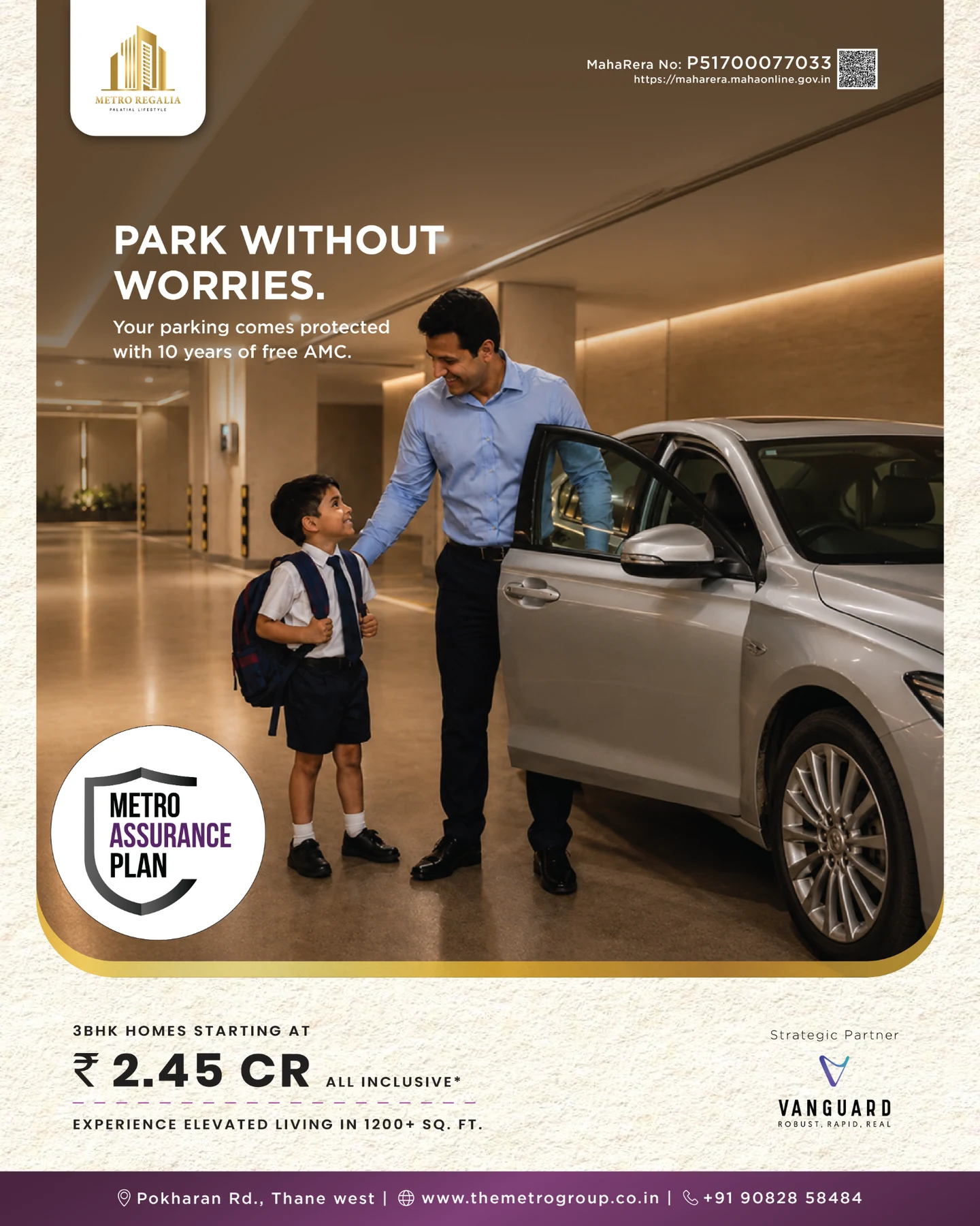 10 years free parking AMC assurance