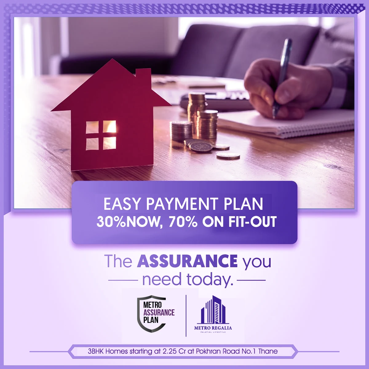 Metro Assurance Plan payment campaign creative